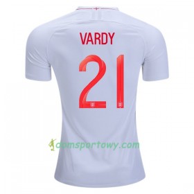 Koszulka Anglia Vardy 21 Domowe Koszulki Piłkarskie Mistrzostwa Świata 2018 